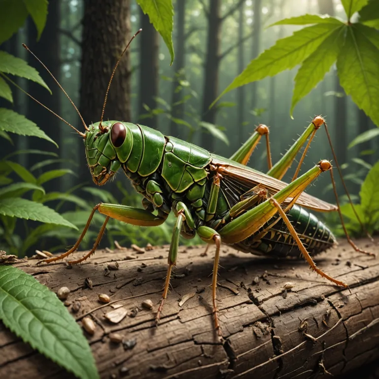 Сверчки: загадочный мир крыльев и чарующего чириканья